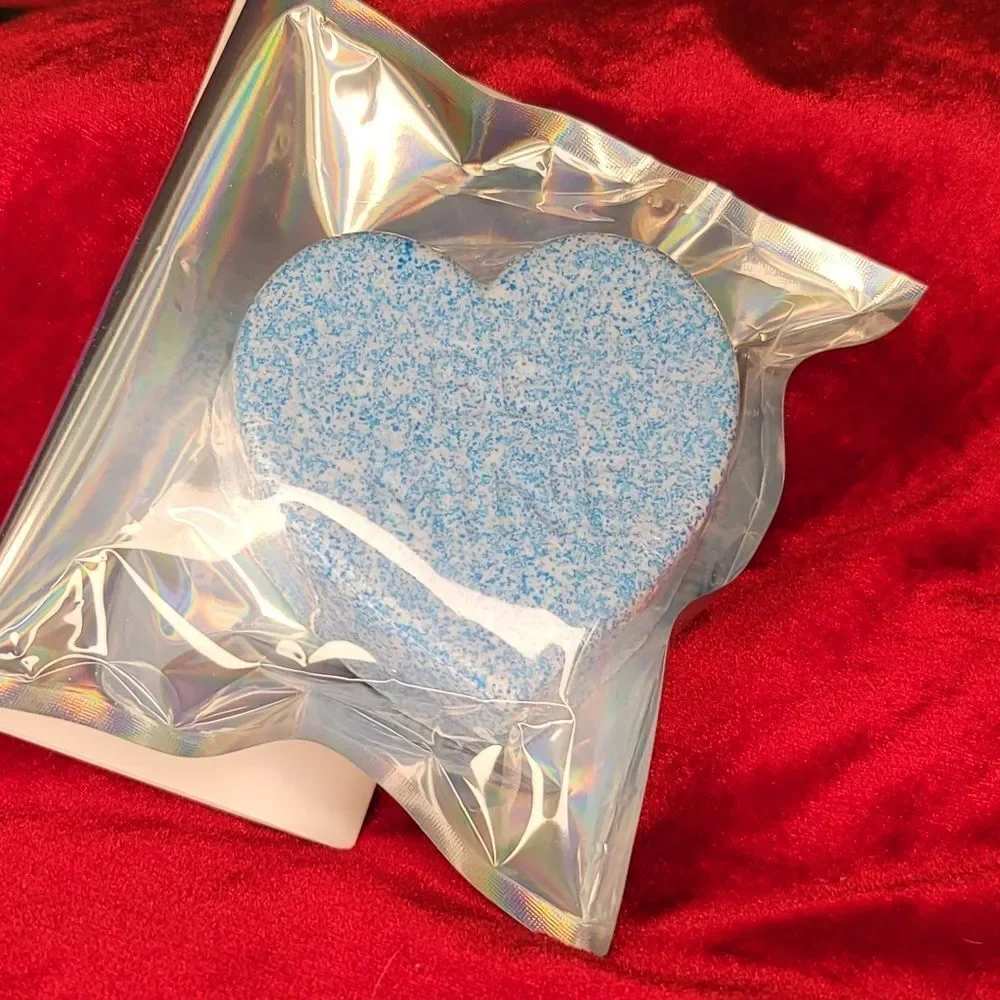 Bath Bomb - Blue Heart 💙 Be Mine